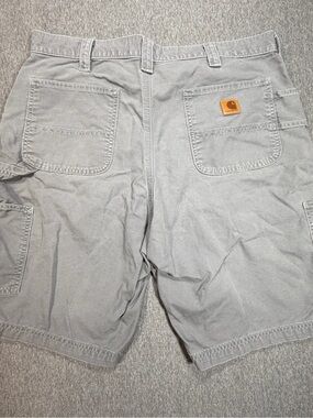 Carhartt Men's Sz 38 Carpenter Gray Cargo Shorts Utility Workwear